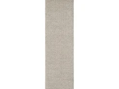 Alfombra Maldive Exterior Boho Diamante, Marrón, 80 x 250 cm