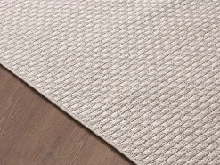 Alfombra Maldive Exterior Diseño Boho, Beige, 140 x 200 cm