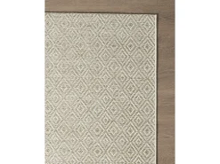 Alfombra Maldive Exterior Boho Diamante, Marrón, 80 x 150 cm