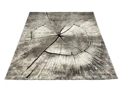Alfombra Marla Diseño Moderno Árbol, Natural, 160x230 cm