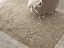 Alfombra Mila Brillante Naturaleza, Beige, 200 x 290 cm