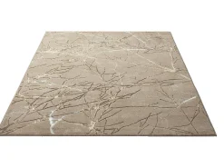 Alfombra Mila Brillante Naturaleza, Beige, 80 x 150 cm