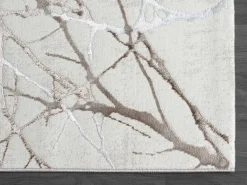 Alfombra Mila Brillante Naturaleza, Creme, 80 x 300 cm