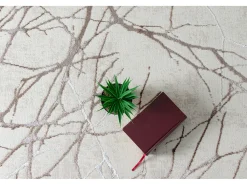 Alfombra Mila Brillante Naturaleza, Creme, 80 x 300 cm