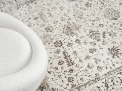Alfombra Mila Shiny Classic Vintage, Creme, 240 x 340 cm