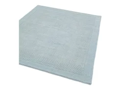 Alfombra moderna, tejida a mano 100% lana - 160x230cm - azul claro - York