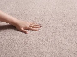 Alfombra moderno antideslizante lavable, rosa, 120 x 160 cm