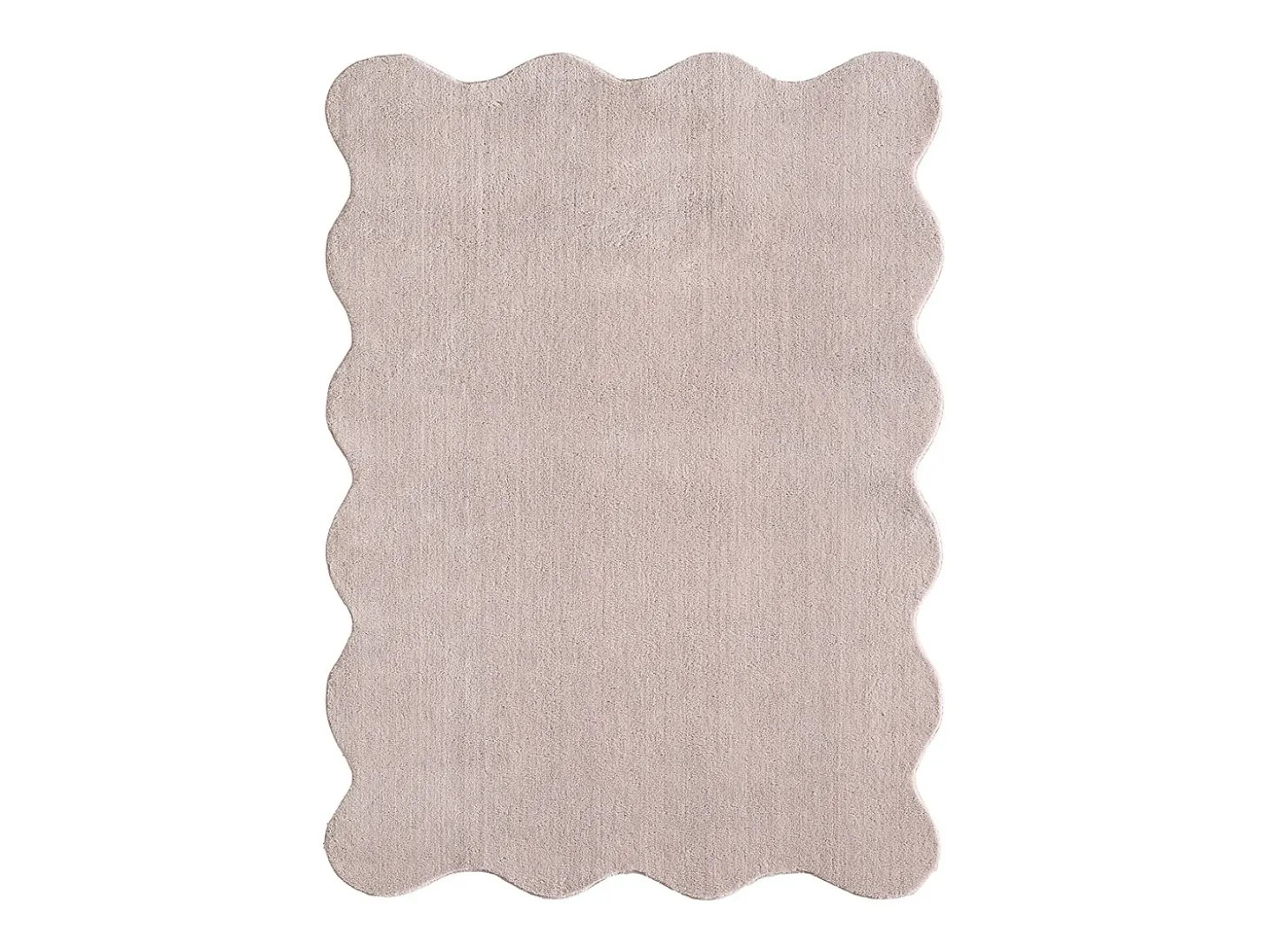 Alfombra moderno antideslizante lavable, rosa, 120 x 160 cm
