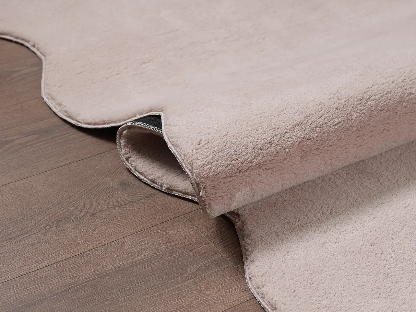 Alfombra moderno antideslizante lavable, rosa, 120 x 160 cm