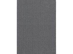 Alfombra Natal moderna uni, antimanchas, Antracita, 200 x 290 cm