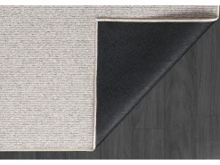Alfombra Natal moderna uni, antimanchas, Beige, 160 x 230 cm