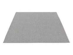 Alfombra Natal moderna uni, antimanchas, Gris, 160 x 230 cm