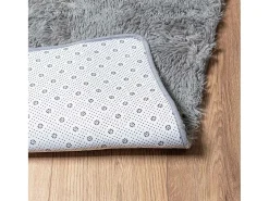 Alfombra NAVARRA Shaggy Gris Claro 240x240 cm