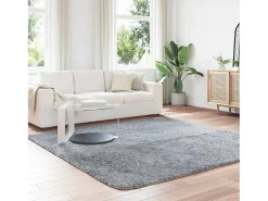 Alfombra NAVARRA Shaggy Gris Claro 240x240 cm