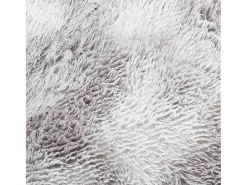 Alfombra NAVARRA Shaggy Gris Plata 60x100 cm
