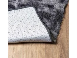 Alfombra NAVARRA Shaggy Gris Oscuro 130x200 cm