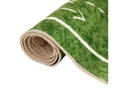 Alfombra niños lavable antideslizante campo fútbol 160x230 cm ES964080