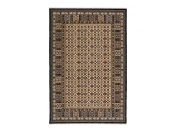 Alfombra oriental tejida de lana 200x290 cm azul multi Saharna