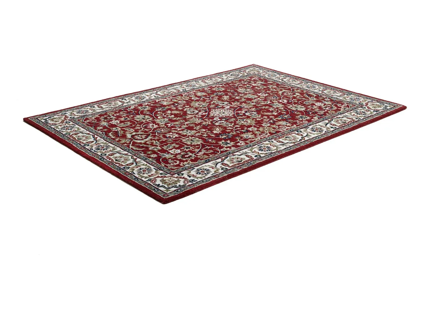 Alfombra oriental tejida a mano con lana 60x90 cm Rojo Royal Orient