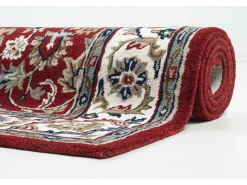 Alfombra oriental tejida a mano con lana 40x60 cm Rojo Royal Orient