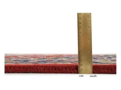 Alfombra oriental tejida a mano con lana 70x140 cm Rojo Royal Orient