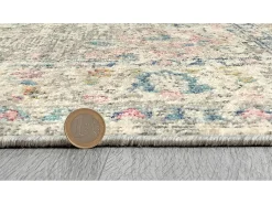 Alfombra Palma Exterior Oriental, Gris, 80 x 300 cm
