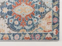 Alfombra Palma Exterior Ornamento, Multi, 120 cm, redondo