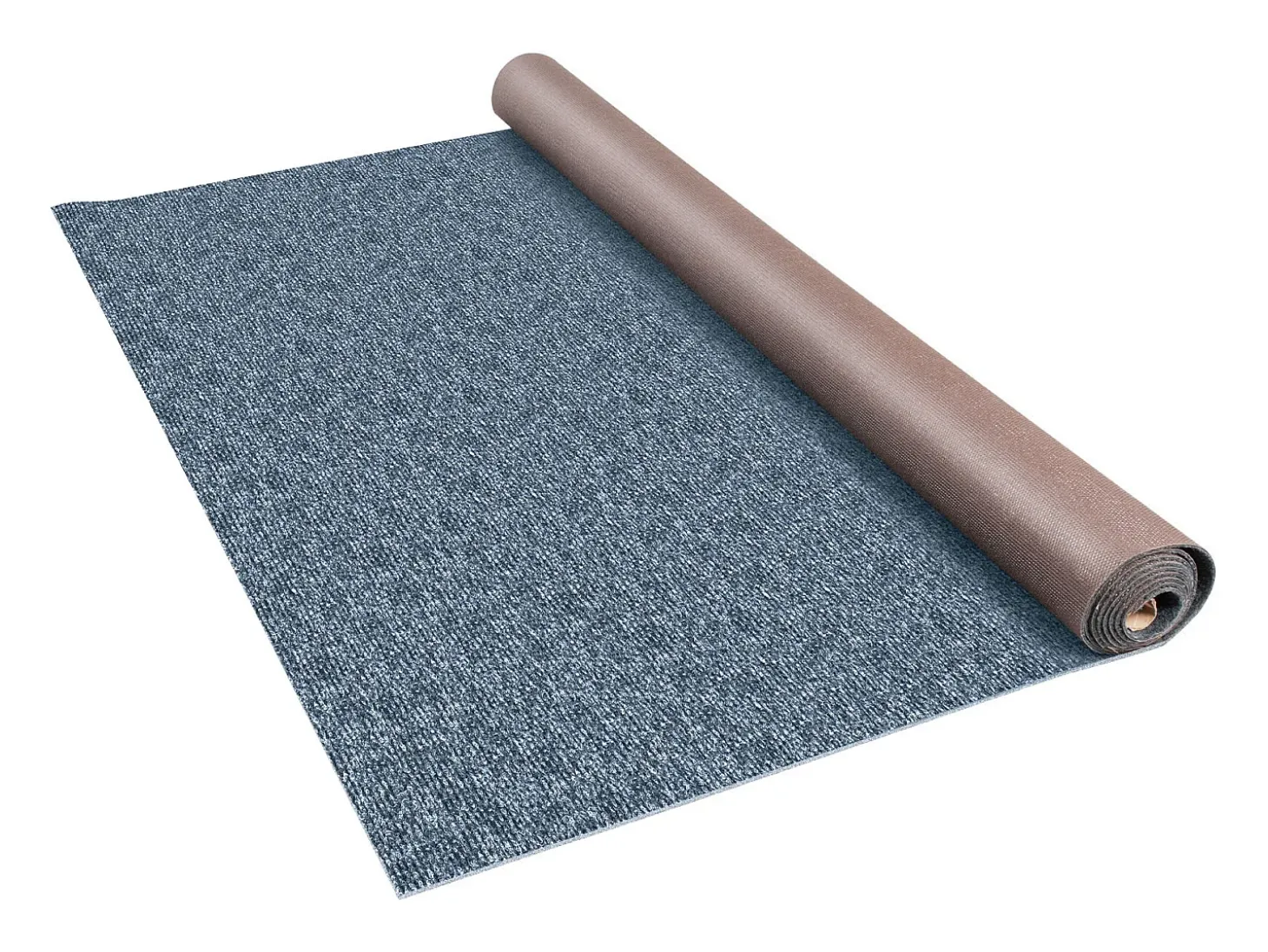 Alfombra para Interior y Exterior SucceBuy, 1,8 x 11,9 m, Alfombra Marina Gris, Antideslizante para Interior/Exterior