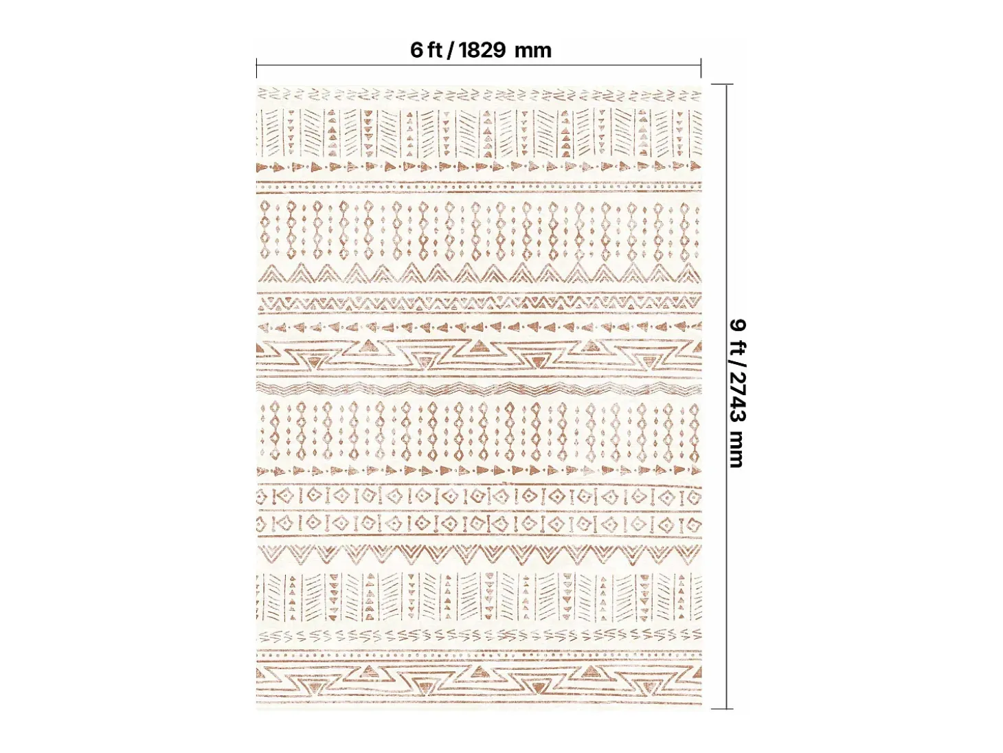 Alfombra para Salón SucceBuy, 1,8 x 2,7 m, Alfombra Grande para Dormitorio Lavable y Antideslizante, Suave y Cómoda, Estilo Moderno, para Dormitorio, Beige