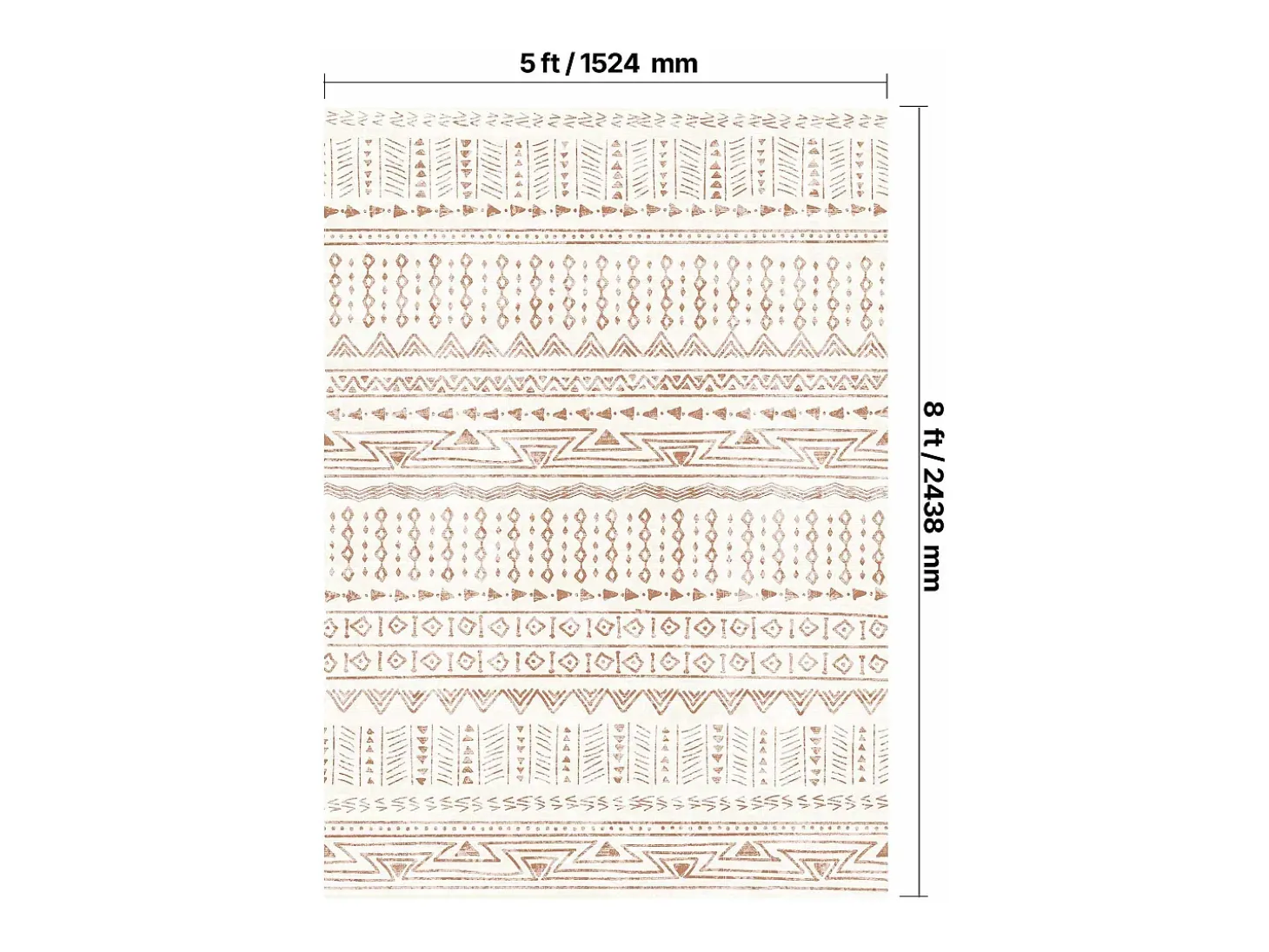 Alfombra para Salón SucceBuy, 1,5 x 2,4 m, Alfombra Grande para Dormitorio Lavable y Antideslizante, Suave y Cómoda, Estilo Moderno, para Dormitorio, Beige