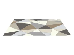 Alfombra para Salón SucceBuy, 1,5 x 2,1 m, Alfombra Grande para Dormitorio Lavable y Antideslizante, Suave y Cómoda, Estilo Moderno, Gris Antracita