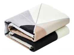 Alfombra para Salón SucceBuy, 1,5 x 2,1 m, Alfombra Grande para Dormitorio Lavable y Antideslizante, Suave y Cómoda, Estilo Moderno, Gris Antracita