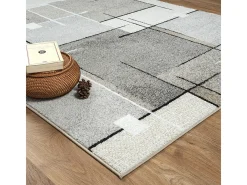 Alfombra Pearl Salón morno Pelo corto, Beige, 200 x 280 cm