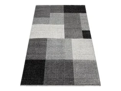 Alfombra Pearl Salón morno Geométrico, Gris, 200 x 280 cm