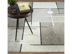Alfombra Pearl Salón morno Pelo corto, Beige, 120 x 160 cm