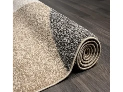 Alfombra Pearl Salón morno Corte contorno, Beige, 200 x 280 cm