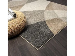 Alfombra Pearl Salón morno Corte contorno, Beige, 240 x 330 cm