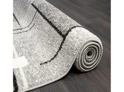 Alfombra Pearl Salón morno Pelo corto, Gris, 160 x 220 cm