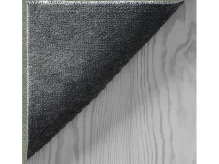 Alfombra pelo corto lavable antideslizante - Verde - 80 x 150 cm - RELAX
