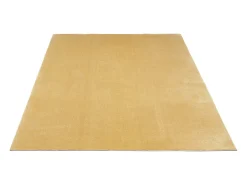Alfombra pelo corto lavable antideslizante - Oro - 160 x 220 cm - RELAX
