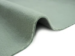 Alfombra pelo corto lavable antideslizante - Verde - 200 x 280 cm - RELAX