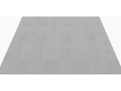 Alfombra pelo corto lavable antideslizante - Gris - 60 x 110 cm - RELAX