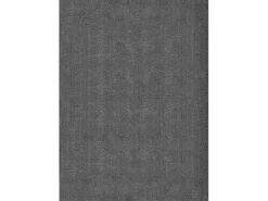Alfombra pelo corto lavable antideslizante - Antracita - 80 x 300 cm - RELAX