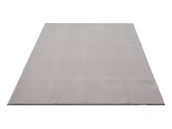 Alfombra pelo corto lavable antideslizante - arena - 300 x 400 cm - RELAX