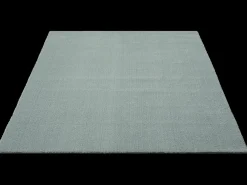 Alfombra pelo corto lavable antideslizante - Azul - 160 x 220 cm - RELAX