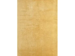 Alfombra pelo corto lavable antideslizante - Oro - 80 x 150 cm - RELAX