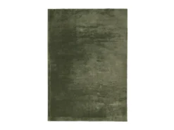 Alfombra pelo corto suave lavable HUARTE verde bosque 240x340cm ES46671