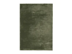 Alfombra pelo corto suave lavable HUARTE verde bosque 200x280cm ES88012
