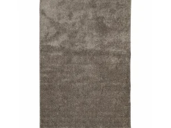 Alfombra pelo largo aspecto brillante ISTAN gris 120x170 cm ES67429