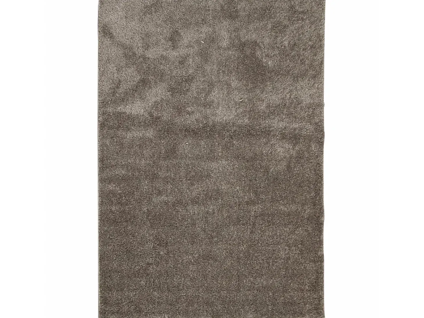 Alfombra pelo largo aspecto brillante ISTAN gris 120x170 cm ES67429